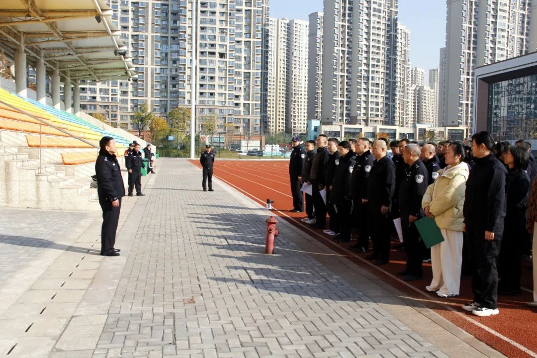 练出精气神考出战斗力！新建公安分局举办2024年度民警体能考核(图1)